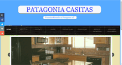 Desktop Screenshot of patagoniacasitas.com